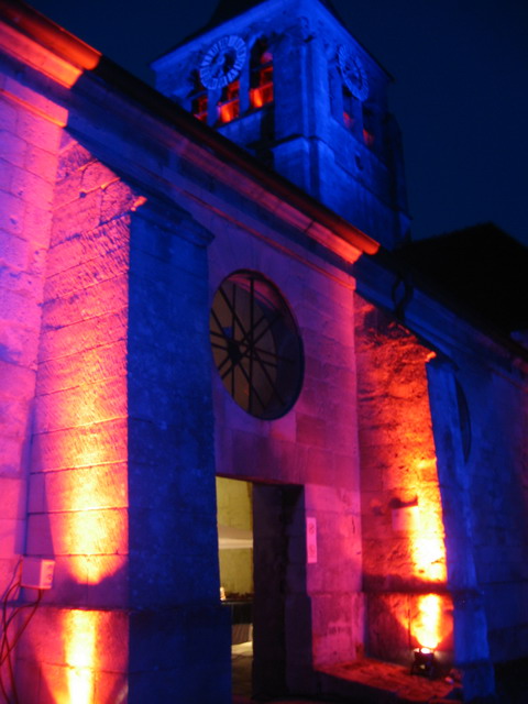 Son & Lumière en 2006 -Eglise de Brenouille