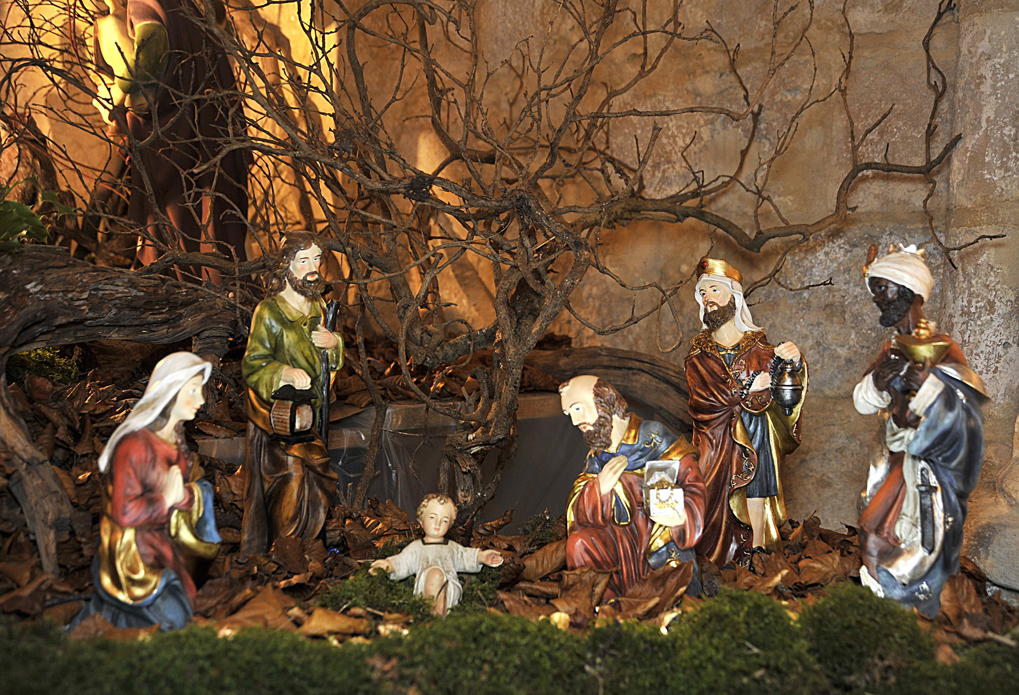 Creche de noel - Brenouille