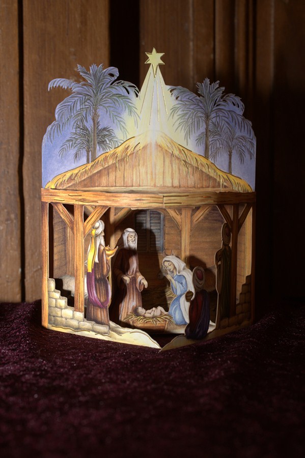 Creche de noel - Brenouille - carte