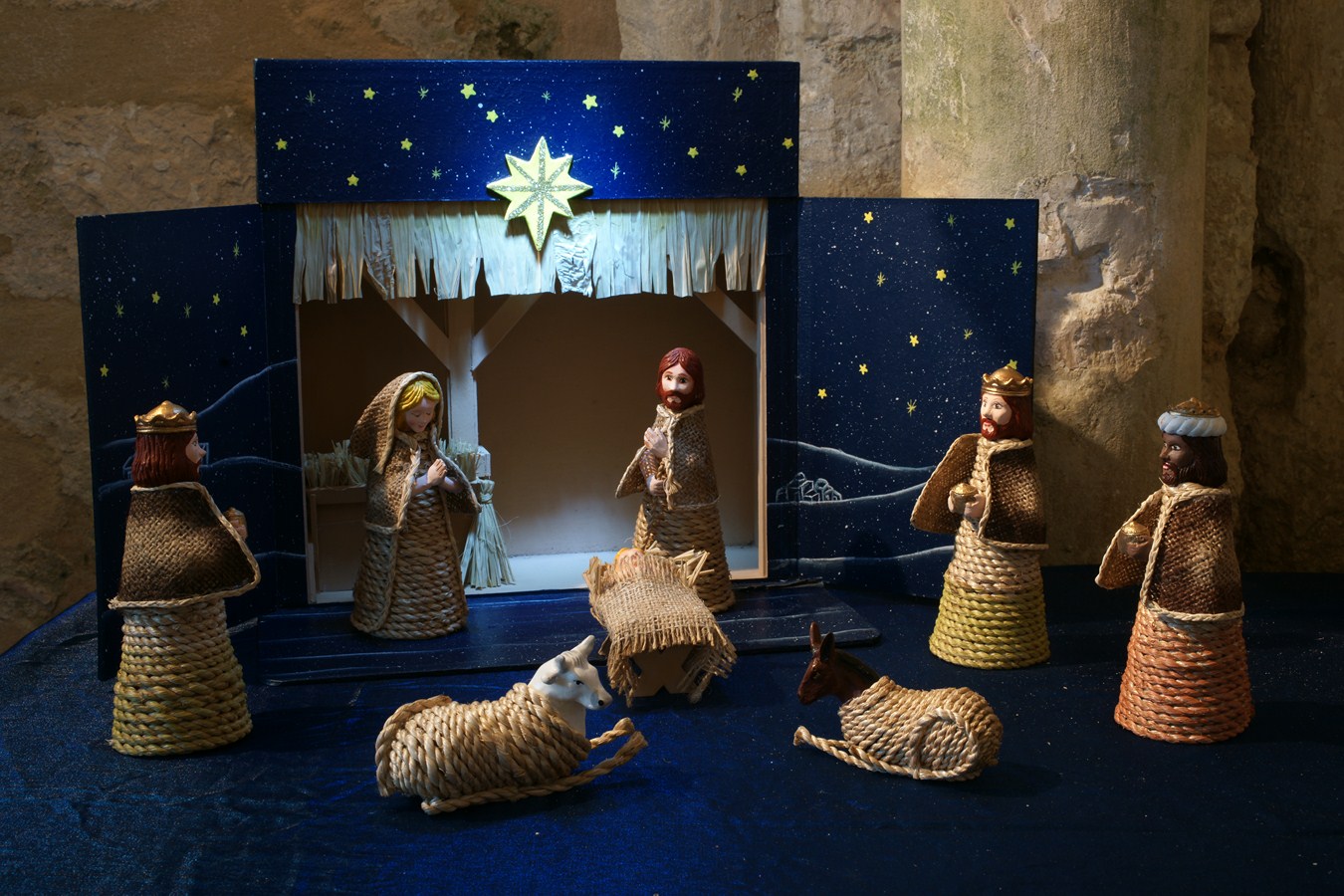 Creche de noel - Brenouille - cordes