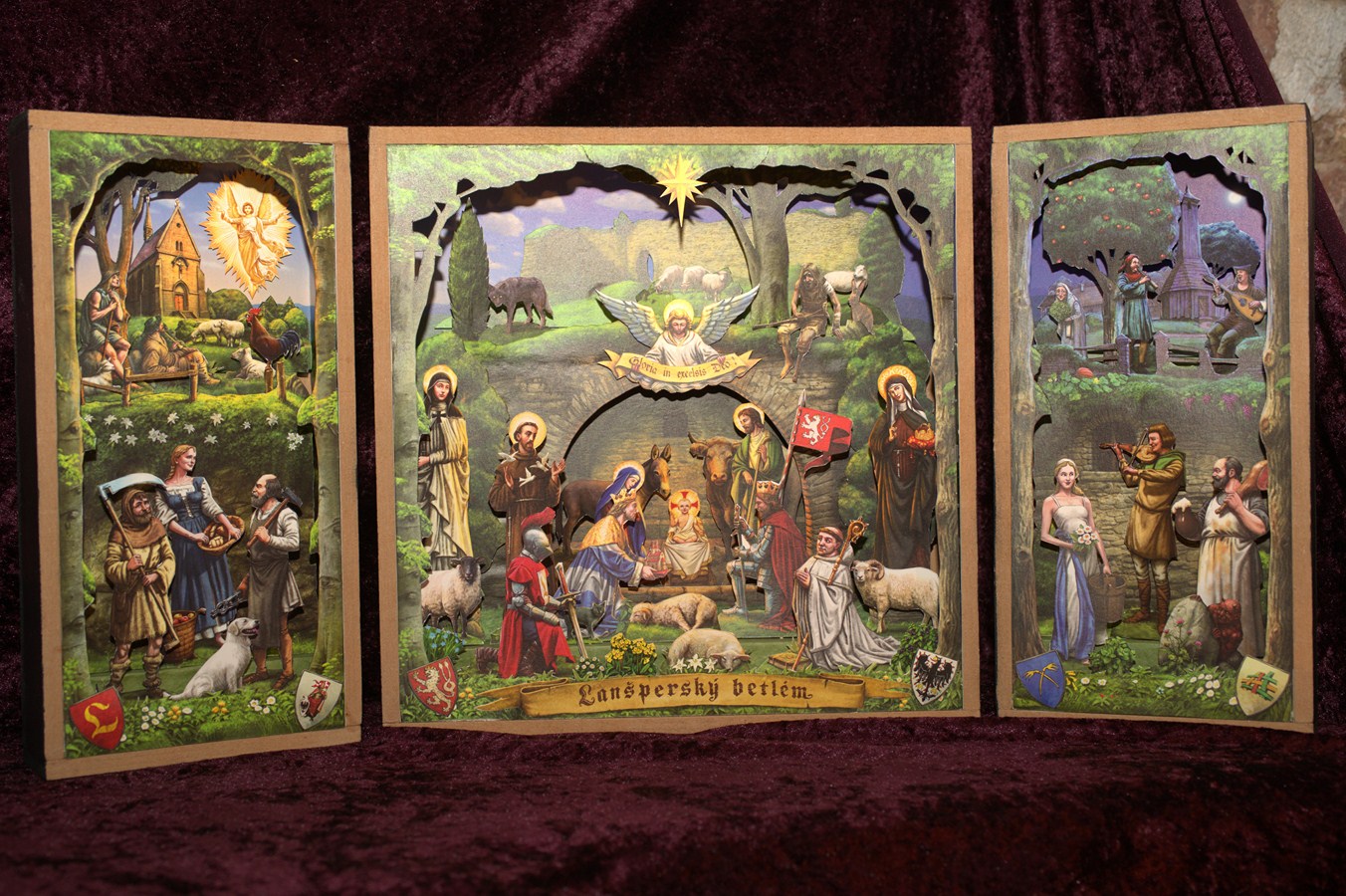 Creche de noel - Brenouille - lanspersky