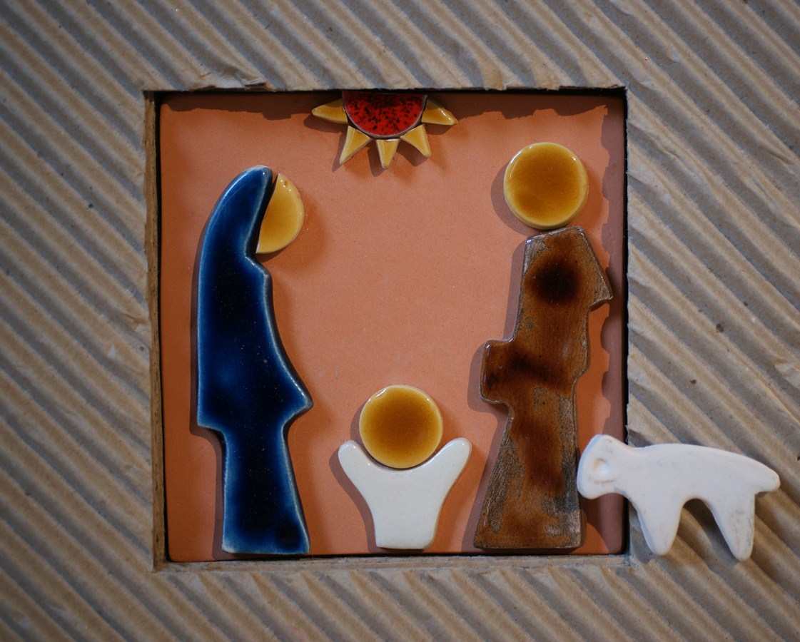 Creche de noel - Brenouille - tableau