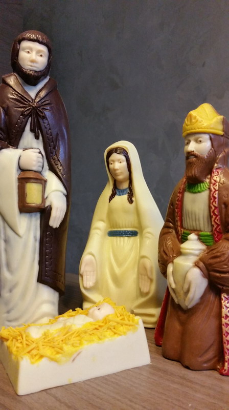 creche en chocolat Brenouille