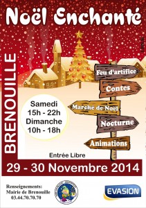 Marché de Noël de Brenouille 2014