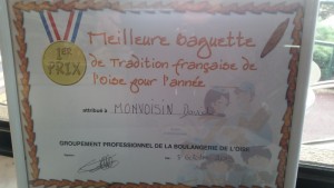 recompense baguette tradition oise