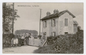 Brenouille la maison du garde barrière