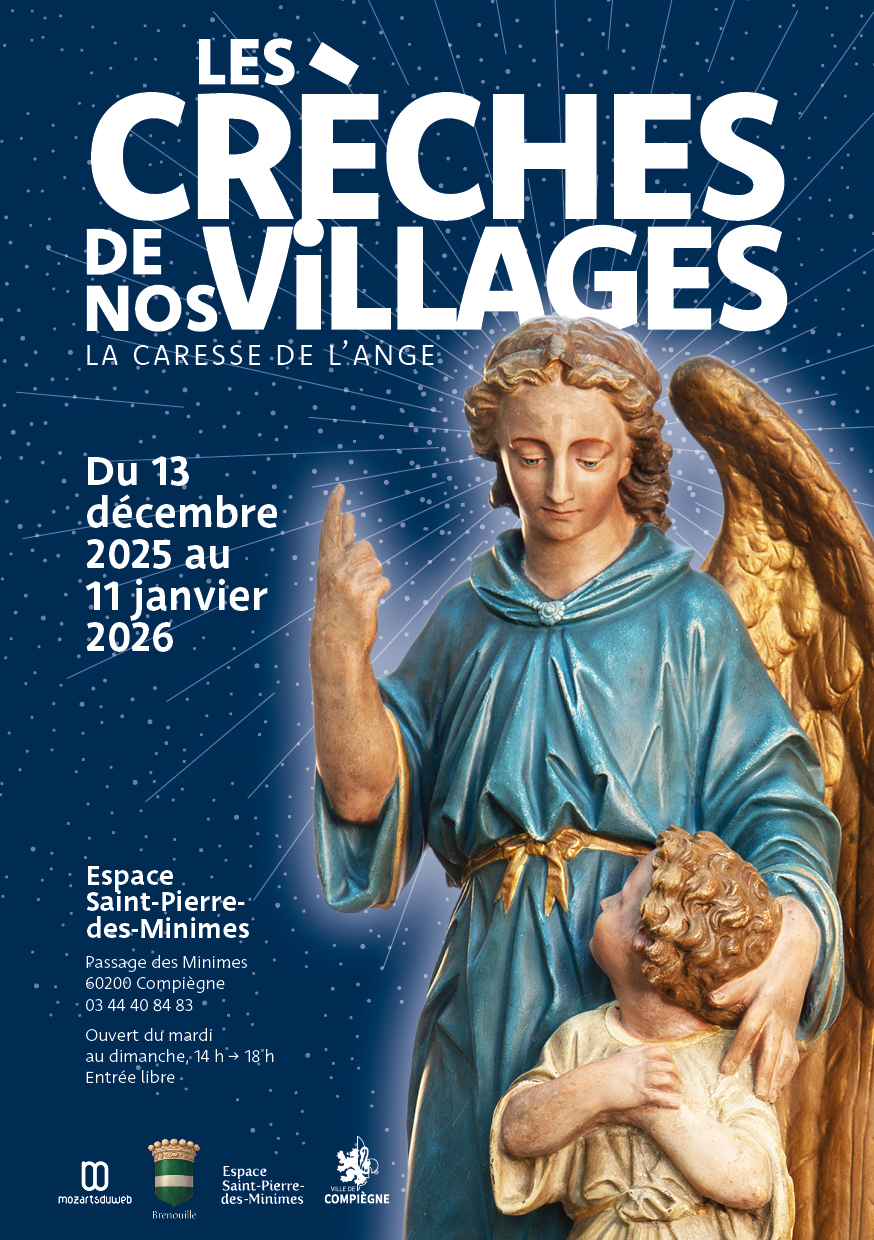 Affiche Les creches de nos Villages 2025 Compiegne