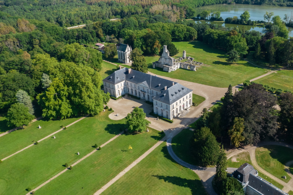 Vue générale Domaine de Chaalis (c) Eric Seillé